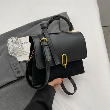 Qfdian Bags for Women Trendy All Match Y2k Aesthetic Casual Shoulder Bag Vintage Fashion Luxury Design Office Lady Handbags Crossbody